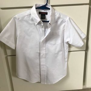 Boys White button down